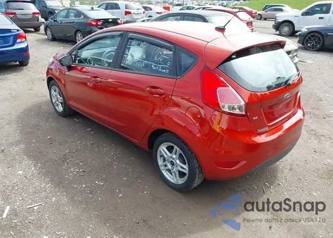 2018 Ford Fiesta Se из США, поврежденный, VIN 3FADP4EJ2JM113684